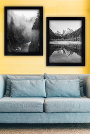 Wallity Cuadro Decorativo Enmarcado Multicolor (2 Piezas)